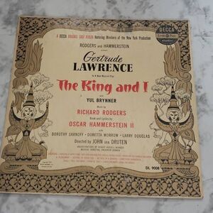 The King and I Vinyl Record